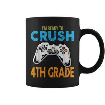Im Ready To Crush 4Th Grade Video Game Back To School Coffee Mug - Seseable