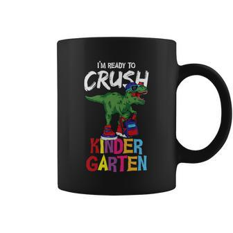 Im Ready To Crush Kindergarten Dinosaurus Trex Back To School Coffee Mug - Monsterry