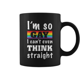 Im So Gay I Cant Lgbt Pride Month Coffee Mug - Monsterry DE