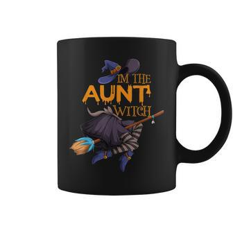 Im The Aunt Witch Halloween Matching Group Costume Coffee Mug - Seseable