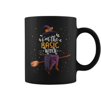 Im The Basic Witch Halloween Matching Group Costume Coffee Mug - Seseable