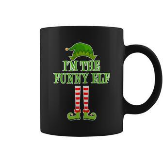 Im The Funny Elf Matching Family Christmas Tshirt Coffee Mug - Monsterry DE