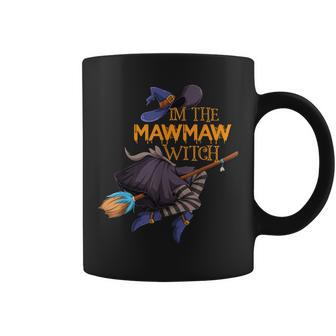 Im The Mawmaw Witch Halloween Matching Group Costume Coffee Mug - Seseable