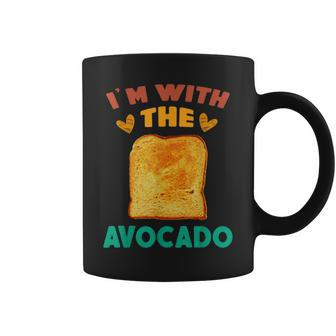 Im With The Avocado - Avocadolovers & Toast Halloween Cost Coffee Mug - Seseable
