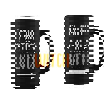 Im With The Witch Funny Halloween Costume For Couples Coffee Mug - Thegiftio UK