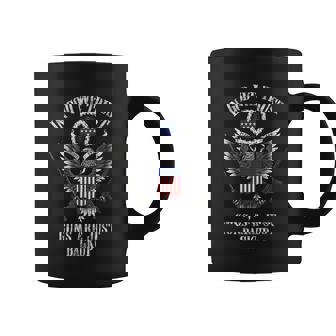 In God We Trust Guns Are Just Backup Tshirt Coffee Mug - Monsterry