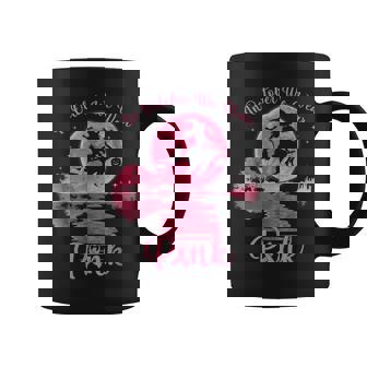In October We Wear Pink Witch Breast Cancer Awareness Coffee Mug - Thegiftio