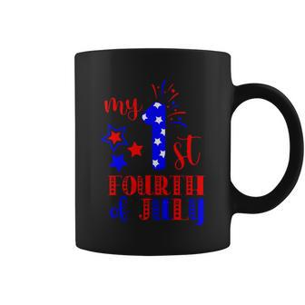 Independence Day My First Fourth Of July Graphic Design Printed Casual Daily Basic Coffee Mug - Thegiftio UK