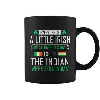 Indian Irish On St Patricks Day Graphic Design Printed Casual Daily Basic Coffee Mug - Thegiftio UK