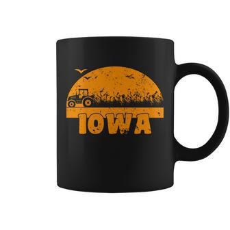 Iowa Farmers Tractor Tshirt Coffee Mug - Monsterry