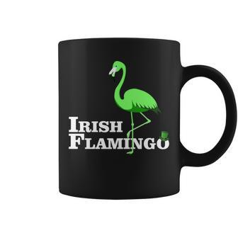 Irish Flamingo Tshirt Coffee Mug - Monsterry