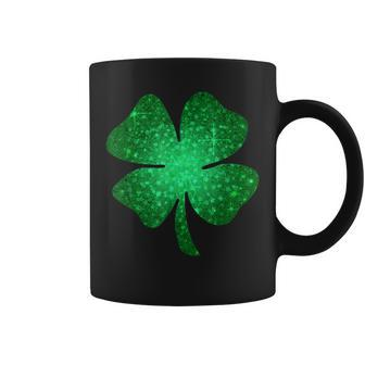 Irish Lucky Shamrock Green Four Leaf Clover St Patricks Day Coffee Mug - Thegiftio