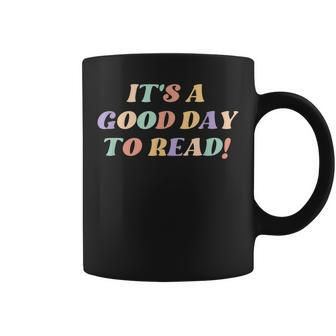 Is A Good Day To Read Retro Teacher Kid Back To School Coffee Mug - Thegiftio UK