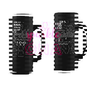 It Takes Lots Of Sparkle To Be Cna | Nursing | Cna Nurse Coffee Mug - Thegiftio