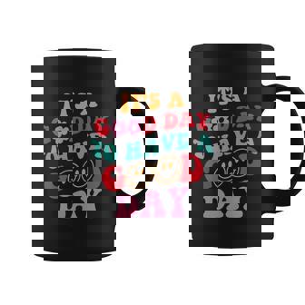 Its A Good Day To Have A Good Day Smile Face Funny Cute Flower Coffee Mug - Thegiftio