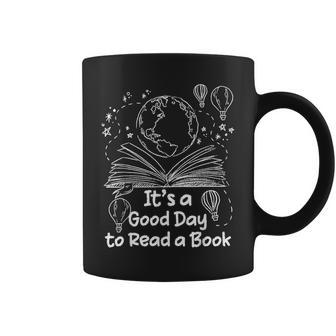 Its A Good Day To Read A Book Bookworm Book Lovers Vintage Coffee Mug - Seseable