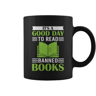 Its A Good Day To Read Banned Books Graphic Design Printed Casual Daily Basic Coffee Mug - Thegiftio UK