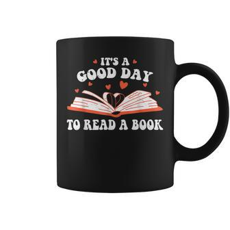 Its Good Day To Read Book Funny Library Reading Lovers Coffee Mug - Thegiftio UK
