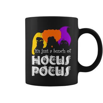 Its Just A Bunch Of Hocus Pocus Halloween Tshirt Coffee Mug - Monsterry