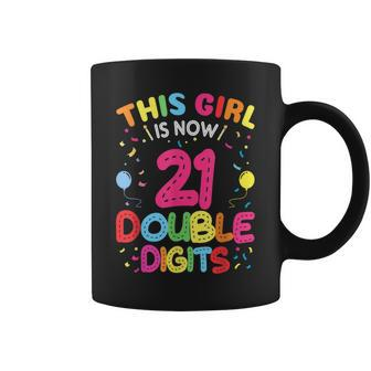 Its My 21St Birthday 2001 This Girl Is Now 21 Years Old Coffee Mug - Thegiftio UK