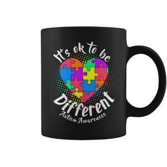 Its Ok To Be Different Autism Awareness Coffee Mug - Monsterry AU