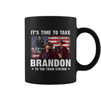 Its Time To Take Brandon To The Train Station V2 Coffee Mug - Monsterry CA