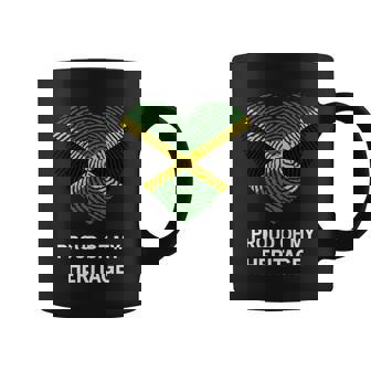 Jamaican Flag Dna Heart Caribbean Jamaica Gift Graphic Design Printed Casual Daily Basic Coffee Mug - Thegiftio UK