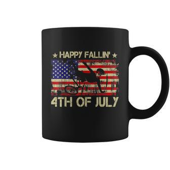 Joe Biden Happy Falling Off Bicycle Biden Bike 4Th Of July Coffee Mug - Monsterry DE