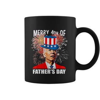 Joe Biden Merry 4Th Of Fathers Day Funny 4Th Of July Cool Gift Coffee Mug - Monsterry