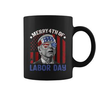 Joe Biden Merry 4Th Of Labor Day Funny 4Th Of July Graphic Design Printed Casual Daily Basic Coffee Mug - Thegiftio UK