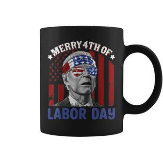 Joe Biden Merry 4Th Of Labor Day Funny 4Th Of July V2 Coffee Mug - Thegiftio
