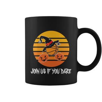 Join Us If You Dare Halloween Quote Coffee Mug - Monsterry