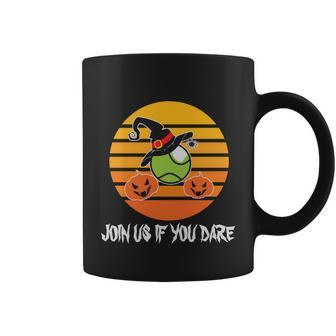 Join Us If You Dare Halloween Quote V5 Coffee Mug - Monsterry