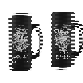 Journalist Autor Writer Get Lit Book Journalist Gift Graphic Design Printed Casual Daily Basic Coffee Mug - Thegiftio