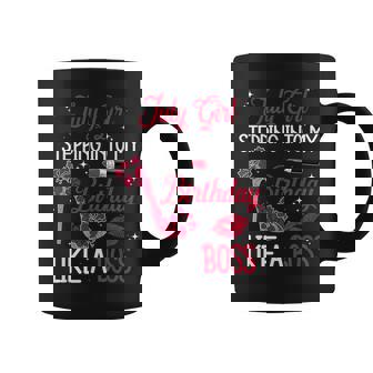 July Girl Stepping Into My Happy Birthday Like A Boss V2 Coffee Mug - Thegiftio UK