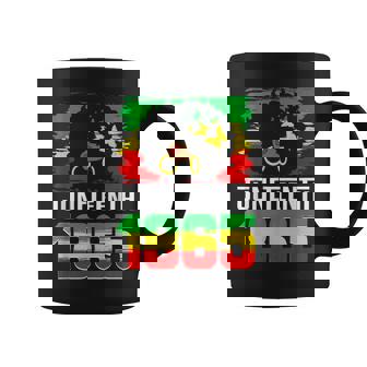 Junenth 1865 Black Queen Afro Melanin Magic Women Girls Coffee Mug - Thegiftio