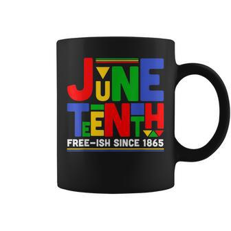 Junenth Black History Free-Ish Since 1865 Black Women Men Coffee Mug - Thegiftio UK