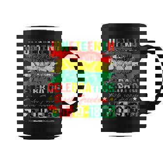 Junenth Celebrating Black Freedom 1865 African American Coffee Mug - Thegiftio UK