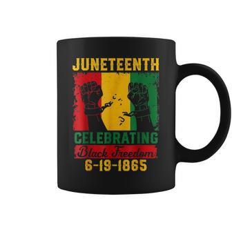 Junenth Celebrating Black Freedom 1865 Independence Day Coffee Mug - Thegiftio UK