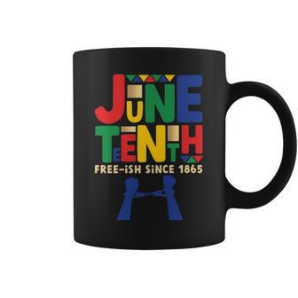 Junenth Free Ish Since 1865 Hand Coffee Mug - Thegiftio UK