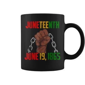 Junenth June 19Th 1865 Junenth Black Freedom Day Flag V2 Coffee Mug - Thegiftio UK