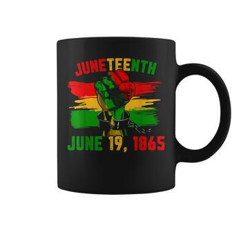 Junenth June 19Th 1865 Junenth Black Freedom Day Flag V3 Coffee Mug - Thegiftio UK