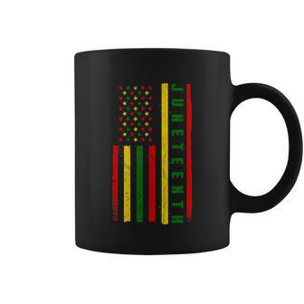 Juneteenth American Flag Graphic Design Printed Casual Daily Basic Coffee Mug - Thegiftio UK