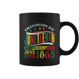 Juneteenth Black History Celebrating Black Freedom 1865 Graphic Design Printed Casual Daily Basic V2 Coffee Mug - Thegiftio UK