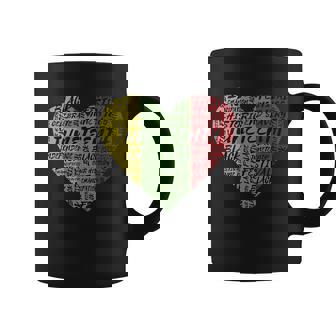 Juneteenth Celebrate Heart Black History Coffee Mug - Monsterry