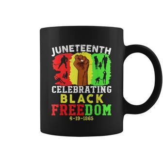 Juneteenth Celebrating Black Freedom June 19Th 1865 Retro Graphic Design Printed Casual Daily Basic Coffee Mug - Thegiftio UK