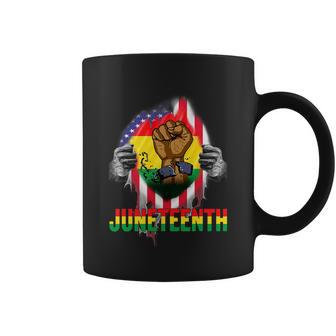 Juneteenth Day Black History Pride African Flag Freedom Graphic Design Printed Casual Daily Basic Coffee Mug - Thegiftio