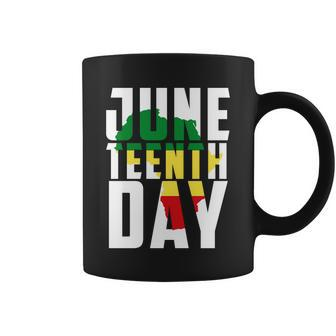 Juneteenth Day Map Coffee Mug - Monsterry