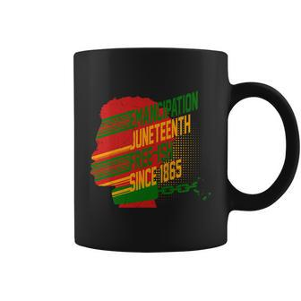 Juneteenth Emancipation Day Vintage Cool Melanin Black Pride Gift V2 Coffee Mug - Monsterry UK
