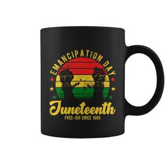 Juneteenth Emancipation Day Vintage Cool Melanin Black Pride Gift V3 Coffee Mug - Monsterry